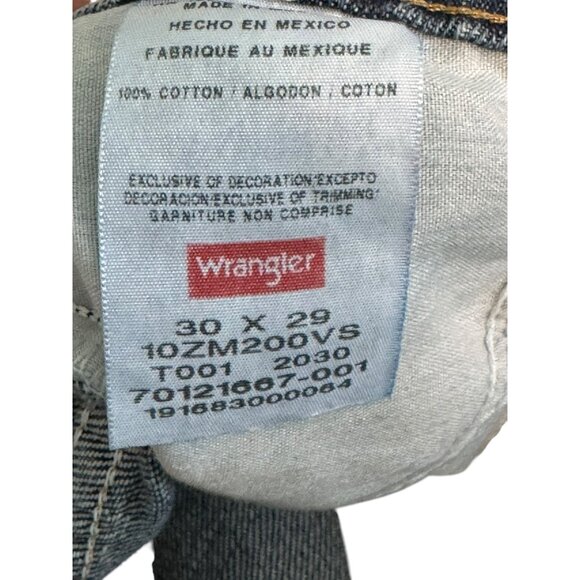 NWT Wrangler Authentics Mens REGULAR fit 100% Cotton Denim Jeans Size 30x29 - Picture 4 of 10